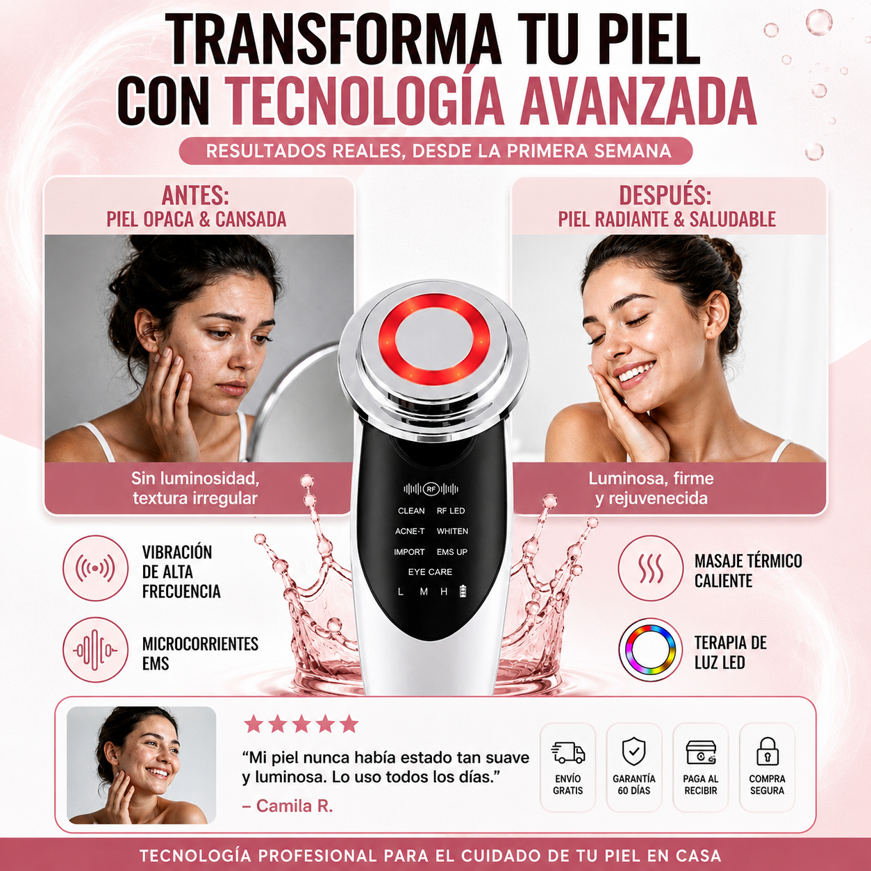 Reduce Arrugas Y Reafirma Tu Piel Desde Casa